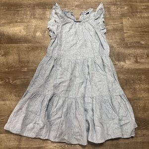 LAKE Blue Summer Mini Dress Size XS